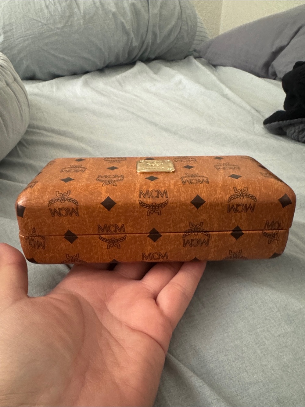 MCM sunglasses case